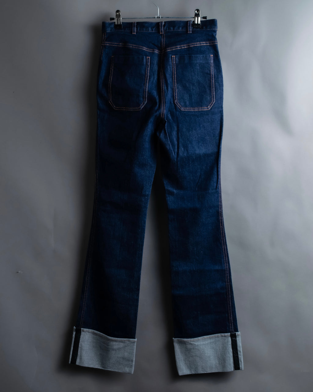 "BOTTEGA VENETA" Wide straight silhouette fisherman denim pants