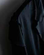 "B Yohji Yamamoto" Inside-out design super long shirt coat
