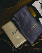 -SPECIAL- “GUCCI” 2016-2022 chain detailed oversized sunglasses
