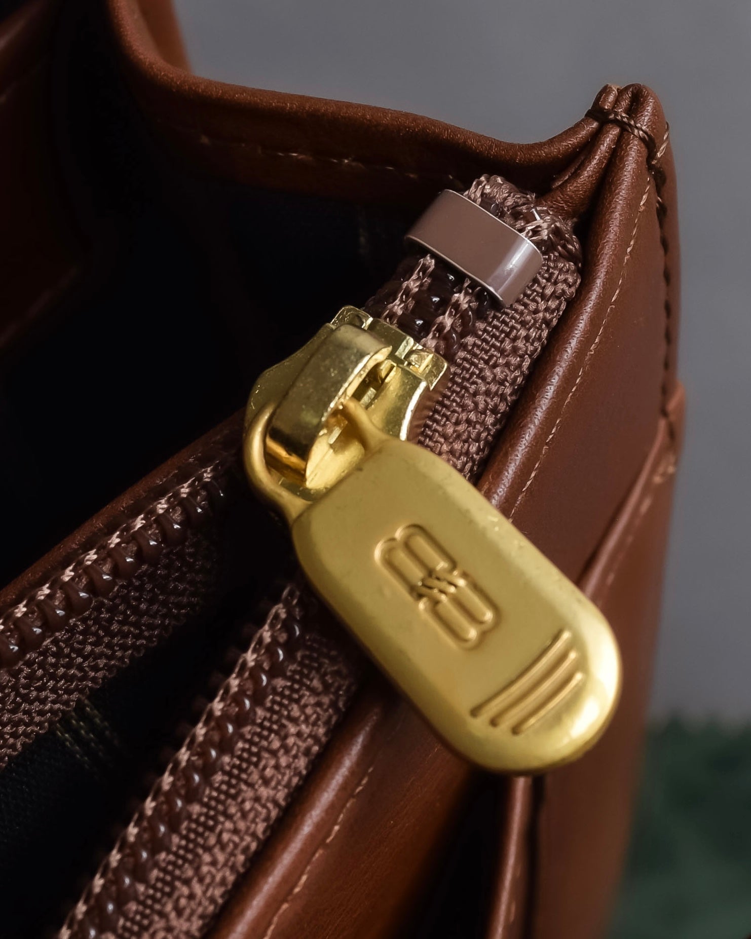 "BALENCIAGA" Water repellent flap square leather bag