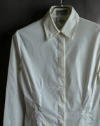 "CHANEL" 2005SS logo studs design shirt jacket