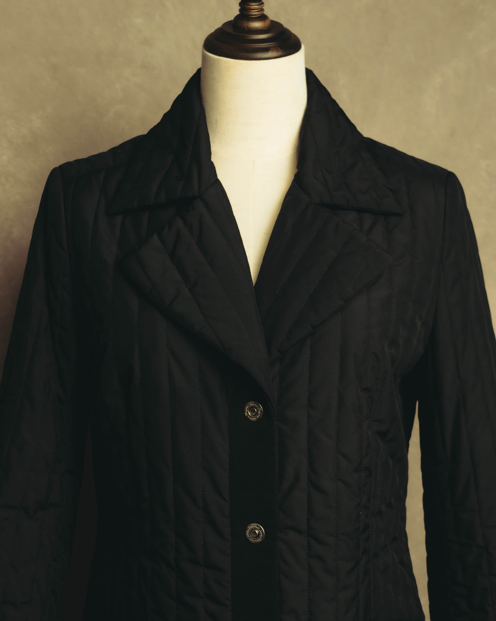 “Salvatore Ferragamo” 00’s-10’s Padded tailored long coat