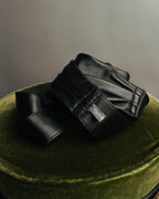"HOXTON BOUTIQUE" 00's-10's Pebbled leather scarf belt