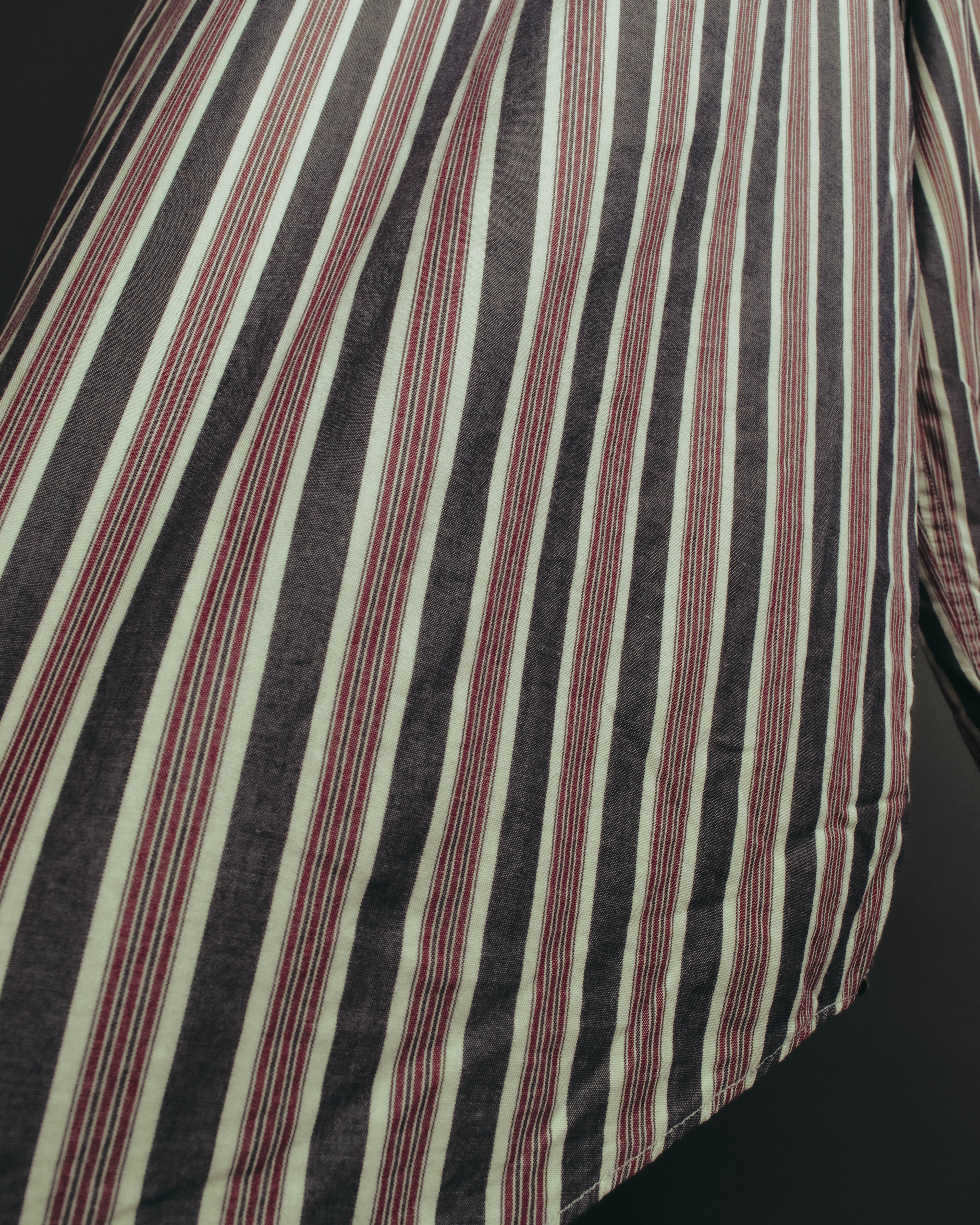 "GUCCI" 90's-00's Striped cotton button-down shirt