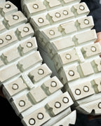 "PRADA" Tire sole white color derby shoes