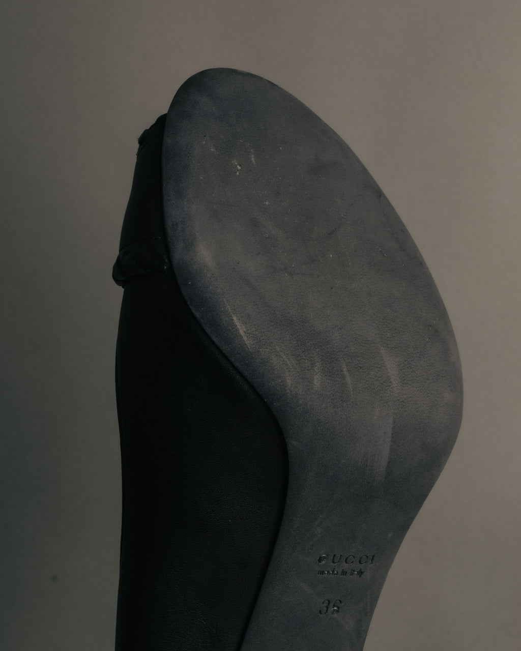 “GUCCI” 90’s-00’s Horsebit open toe pumps
