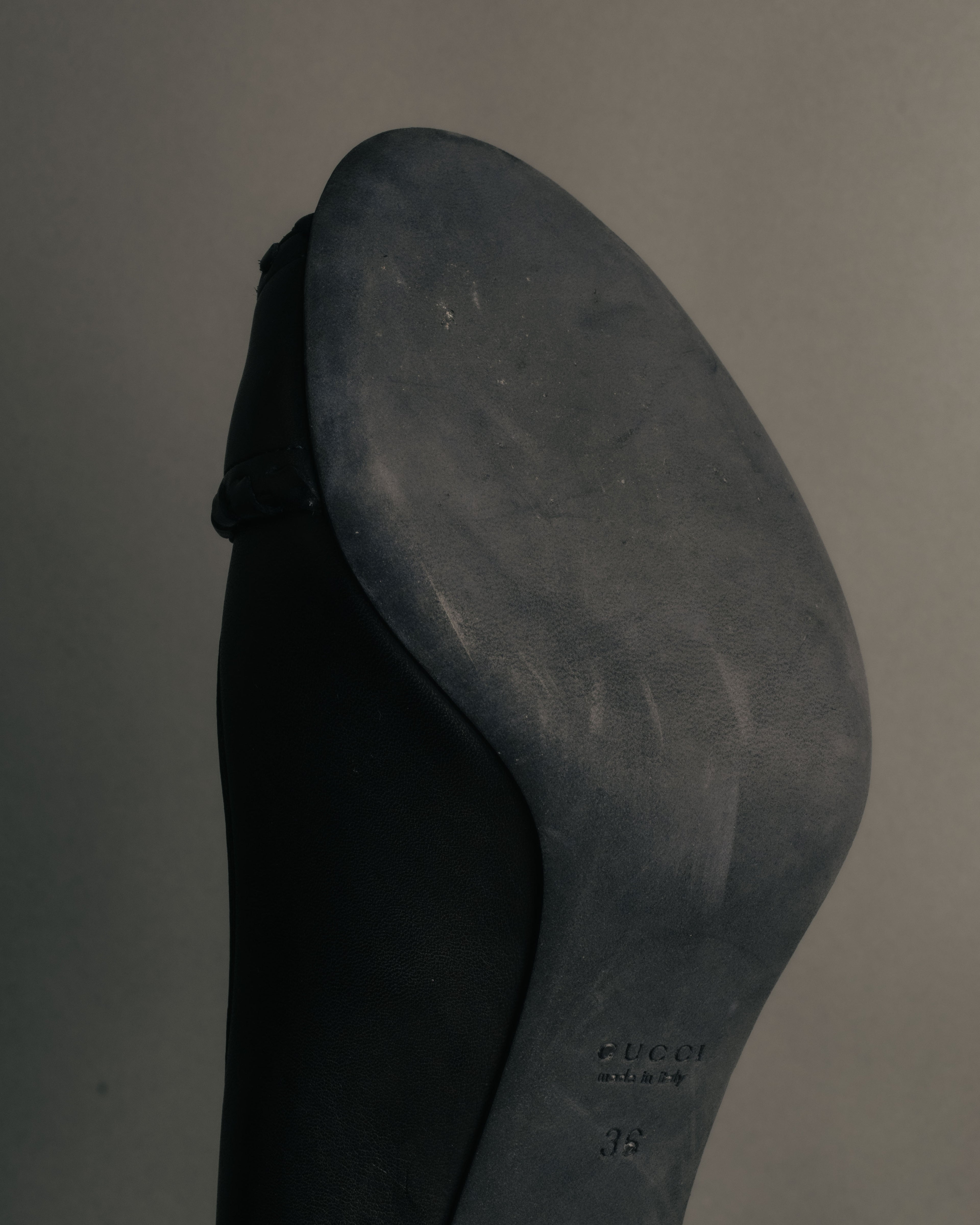 “GUCCI” 90’s-00’s Horsebit open toe pumps