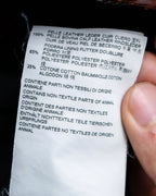 "MAISON MARGIELA" Genuine leather 2way brown color sailor bag