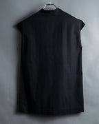 “BOTTEGA VENETA”  V neck designed no sleeve top