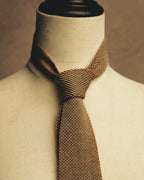 “COMME des GARÇONS HOMME”
80’s-90’s open-knit square-end necktie