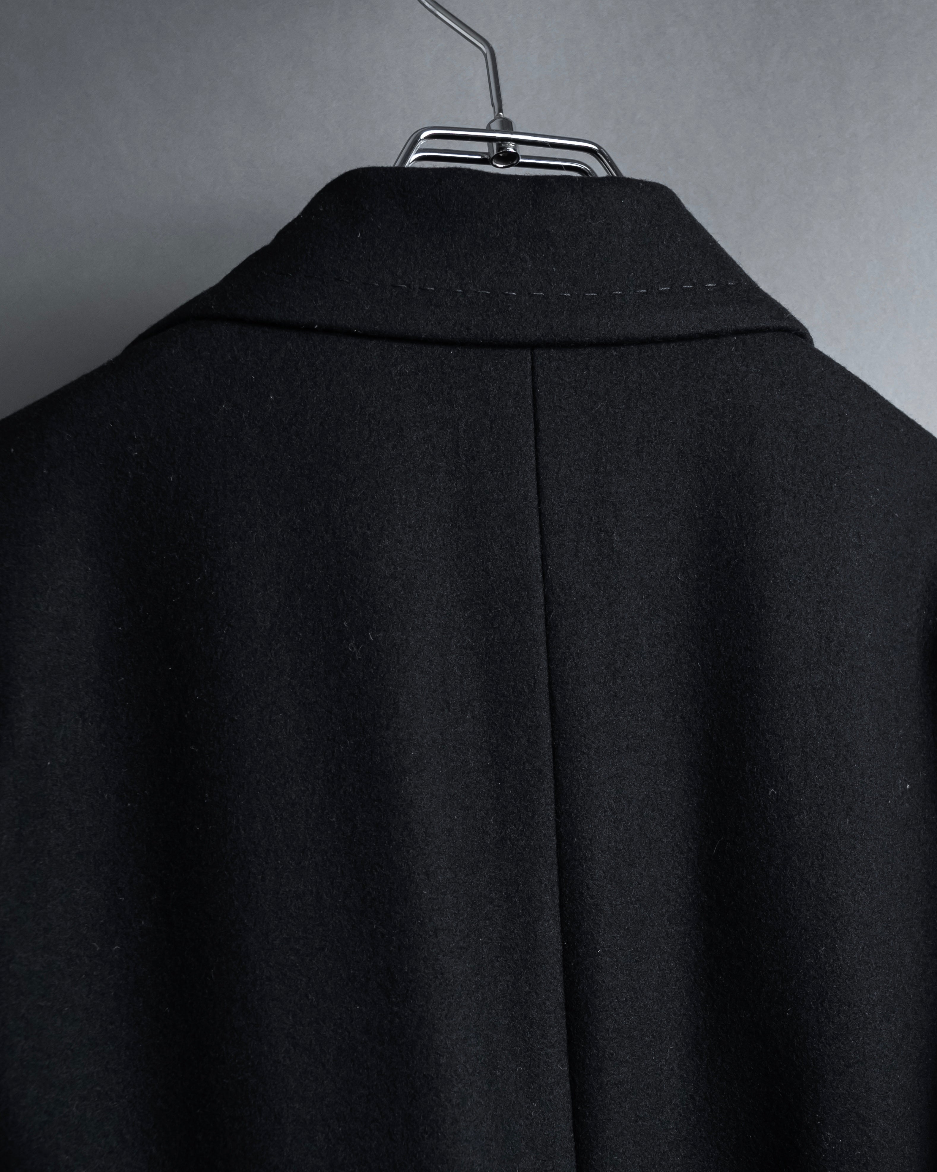 -SPECIAL- "CELINE" 1997-04's Michael Kors period minimal detail long chester coat