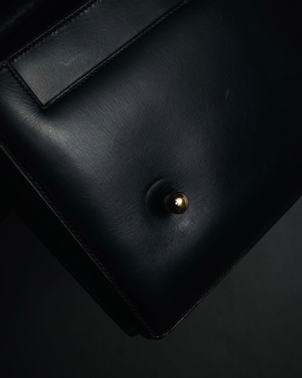 –SPECIAL– "HERMES" 60’s-70’s Box calf piano lock accordion bag