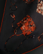 “Hermès” 2007 Kelly en calèche silk scarf
