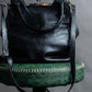 "YOHJI YAMAMOTO +NOIR"" 19AW clasp design 2way leather bag