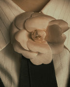 -SPECIAL- "CHANEL" 00's Boutique decoration with camellia motif brooch