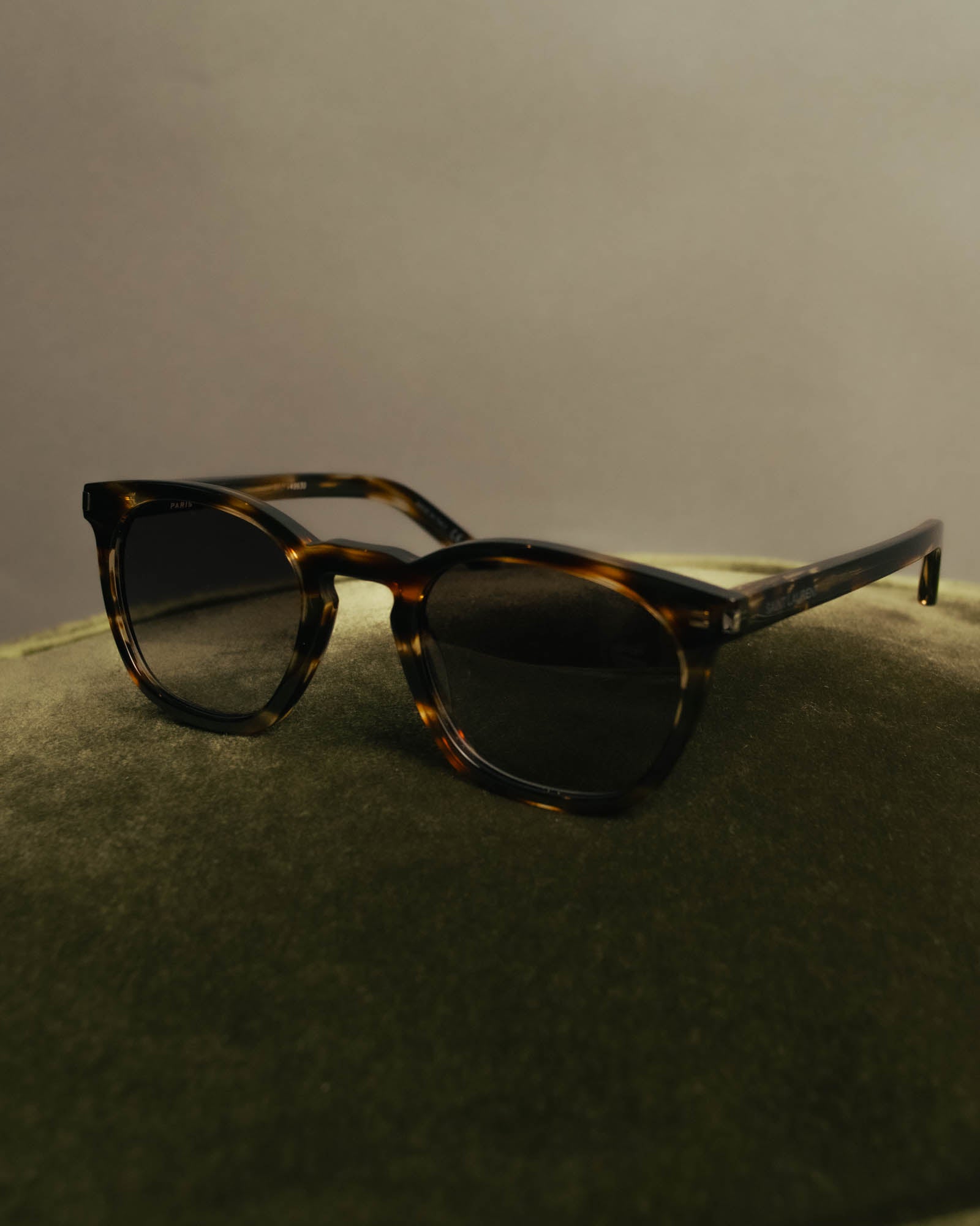 “SAINT LAURENT” YSL Bold 28 Havana sunglasses