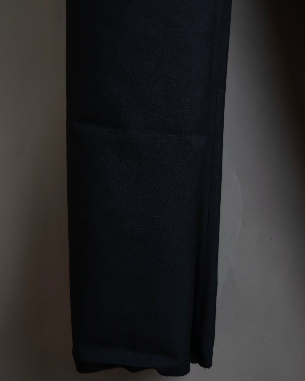 "US navy inspired lace back wide sailor pants"