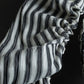 "Beautiful People" Gathered design pillow stripe pullover