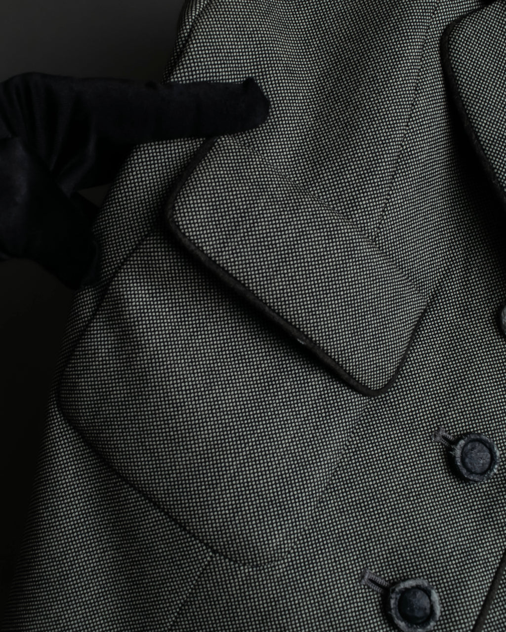 "Christian Dior" Flap pocket detail military tailored jacket