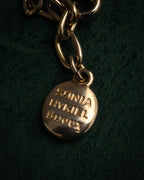 –SPECIAL– “SONIA RYKIEL” 80’s-90’s Tassel lariat chain necklace