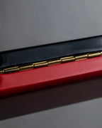 "CELINE" Moon & star top motif gold necklace