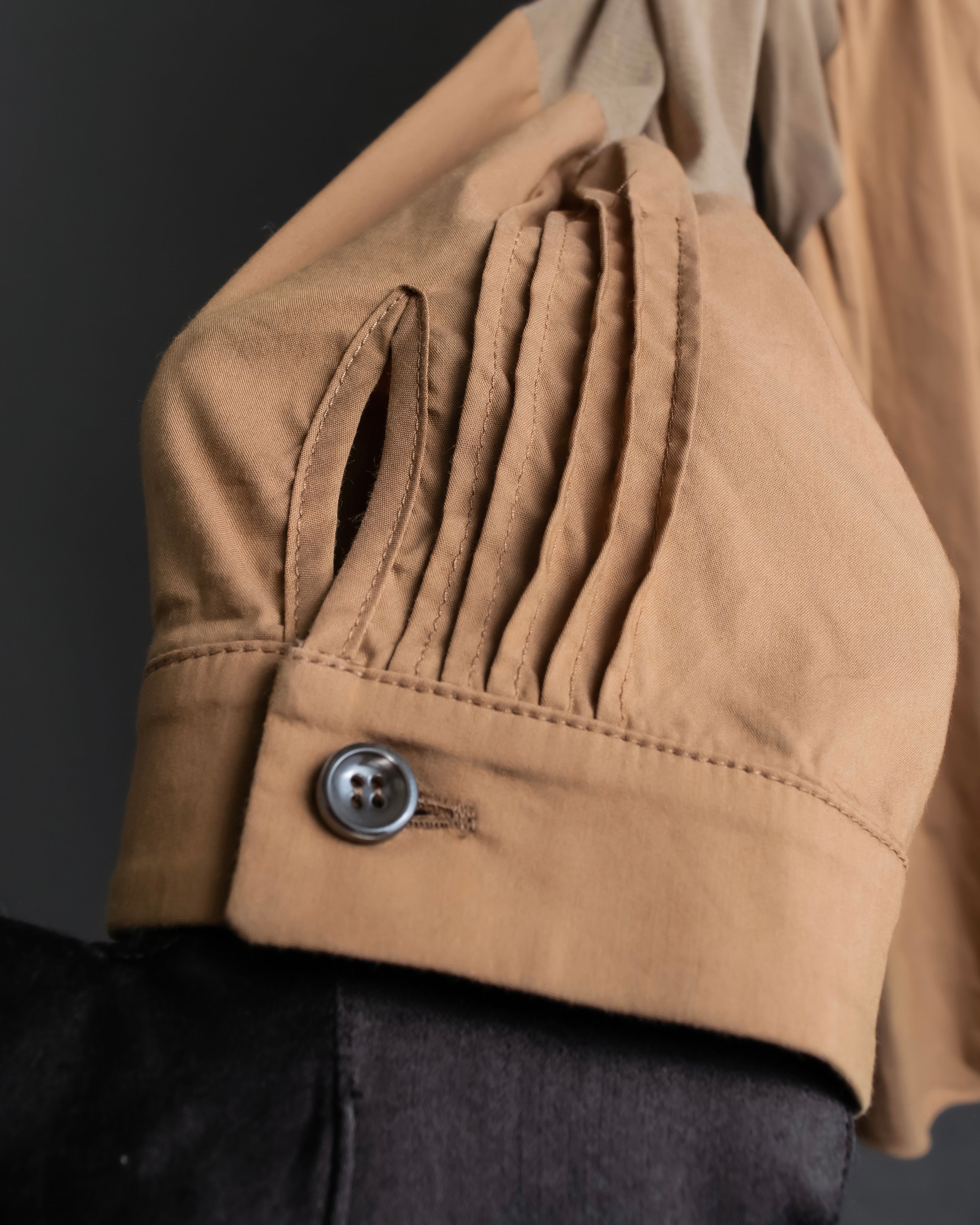 "N21 NUMEROVENTUNO" Switching design concealed shirt