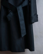 "Dolce &amp; Gabbana" Double-breasted belted mid length trench coat