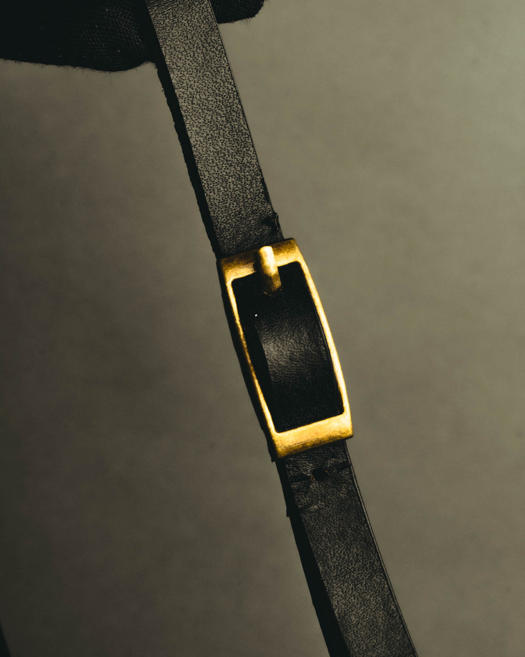 “SAN HIDEAKI MIHARA” 2000’s-2010’s black leather chain shoulder bag