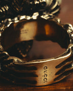 -SPECIAL- "GUCCI" 2015-2022 Pearl cluster sculptural statement ring