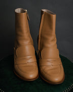 “LOEWE” 2010–2013 Penny loafer hybrid ankle boots