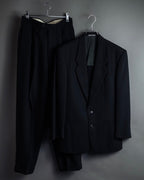 "GIORGIO ARMANI" Classically tailored relaxed set up