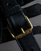 "GIANI MARCO VENTURI" Shape trapezoid leather shoulder bag