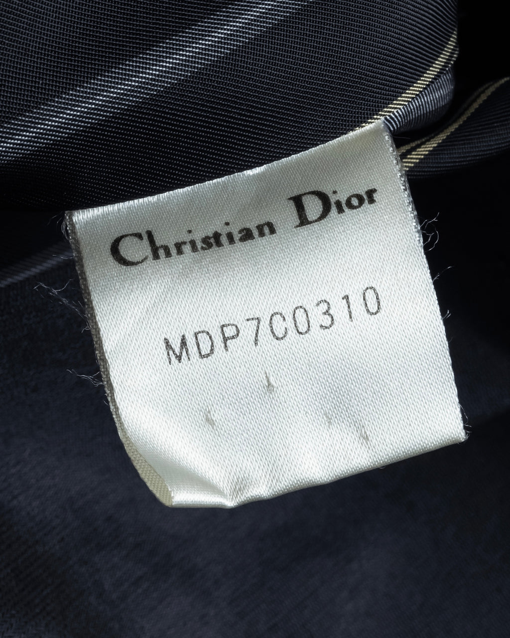 "Christian Dior" Waist shaped princess-line silhouette coat