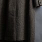 "Yves Saint Laurent Rive Gauche"
Fly front tweed chester coat