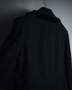 –SPECIAL– "Christian Dior"
98SS fringed peak lapel double breasted jacket