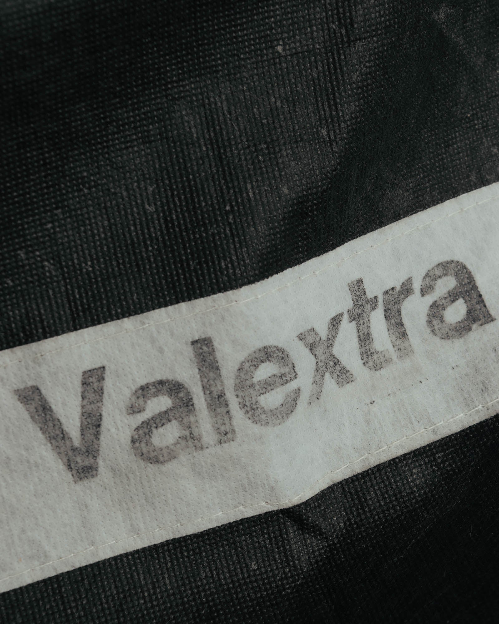 "Valextra" 80's-90's embossed leather document portfolio clutch