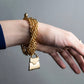 "Karl Lagerfeld" Bag charm mantel chain bracelet