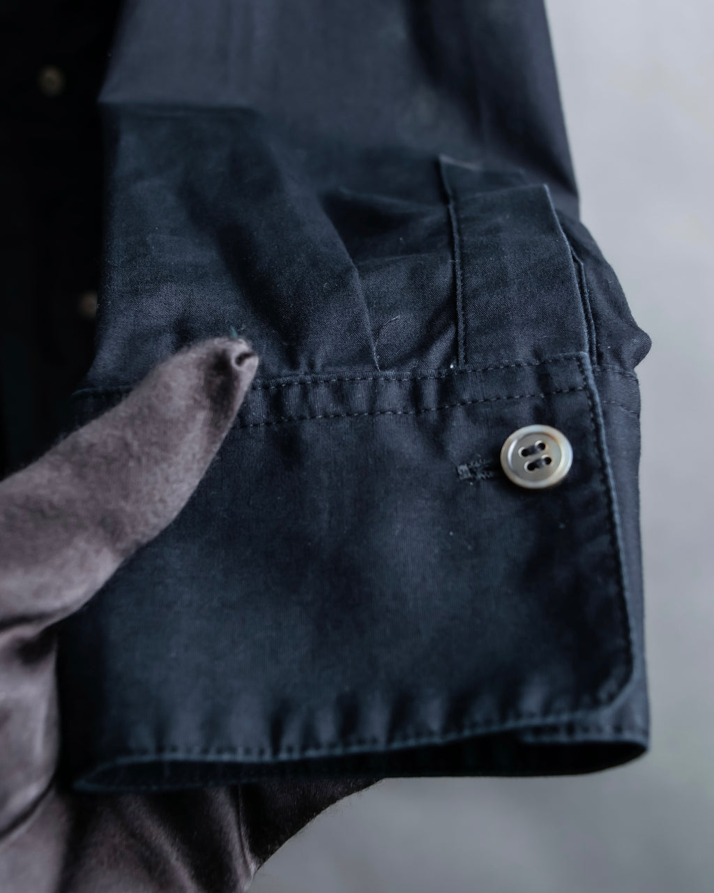 "Y's" Stand &amp; Regular Collar Cotton Shirt