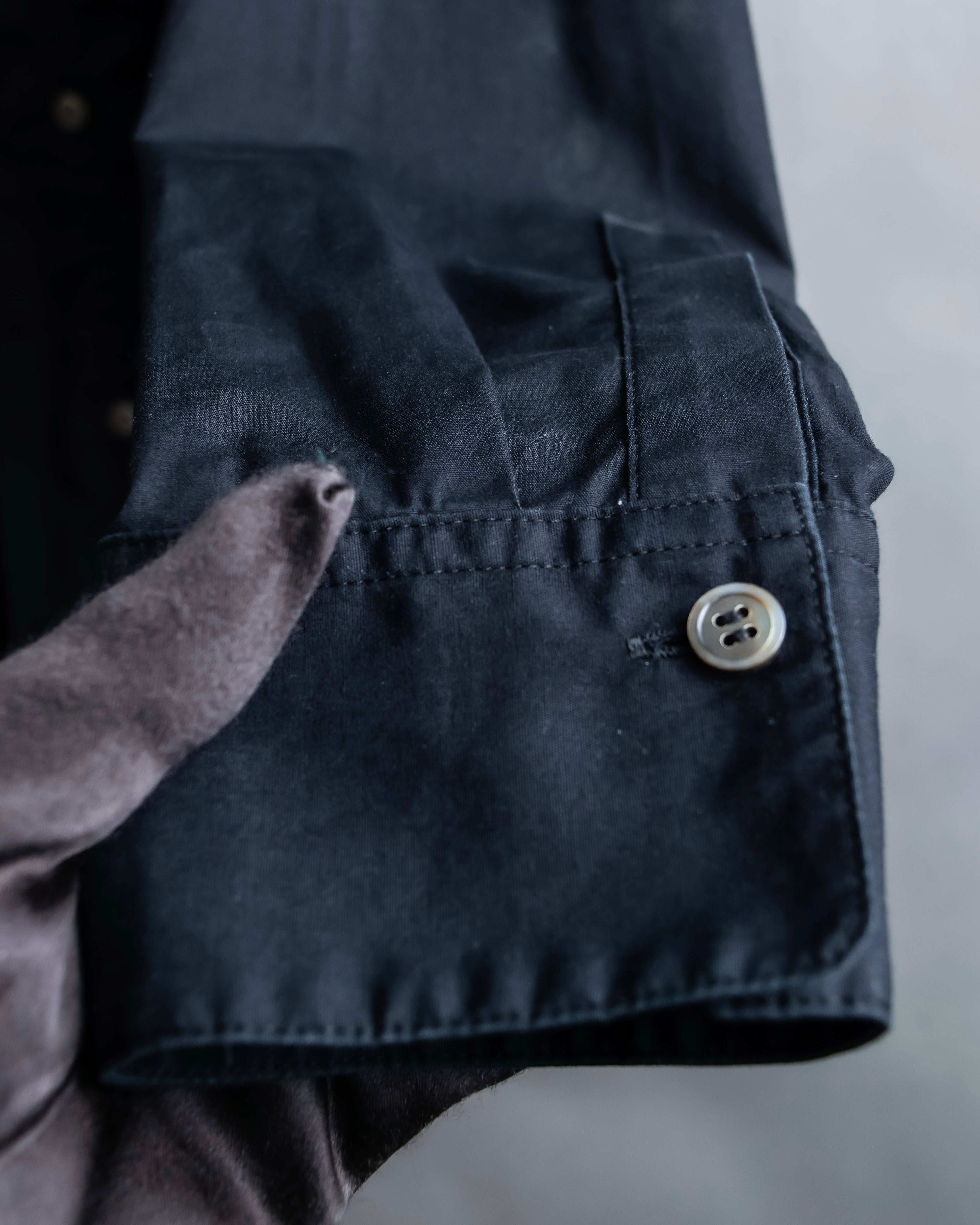 "Y's" Stand &amp; Regular Collar Cotton Shirt