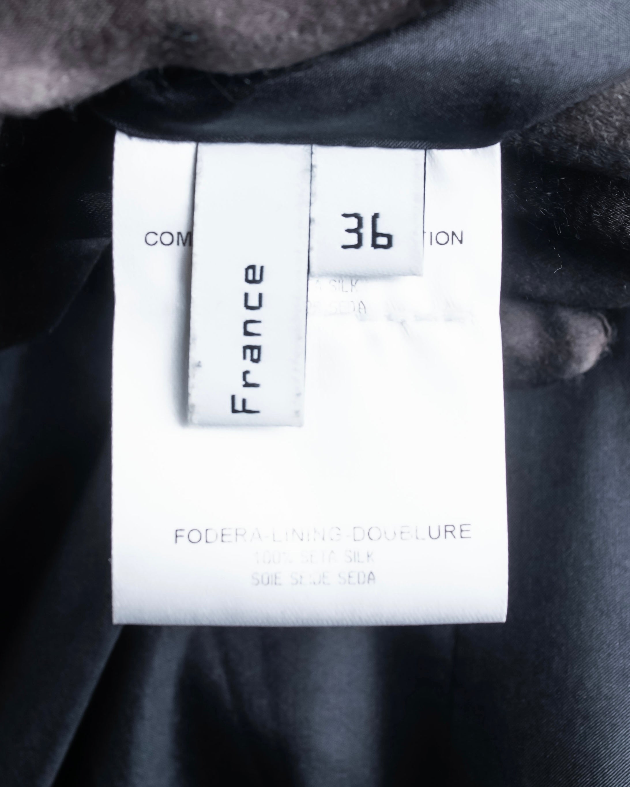 "BALENCIAGA EDITION" Half sleeve design collarless jacket