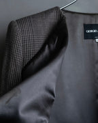 "GIORGIO ARMANI" Drawstring tailored jacket