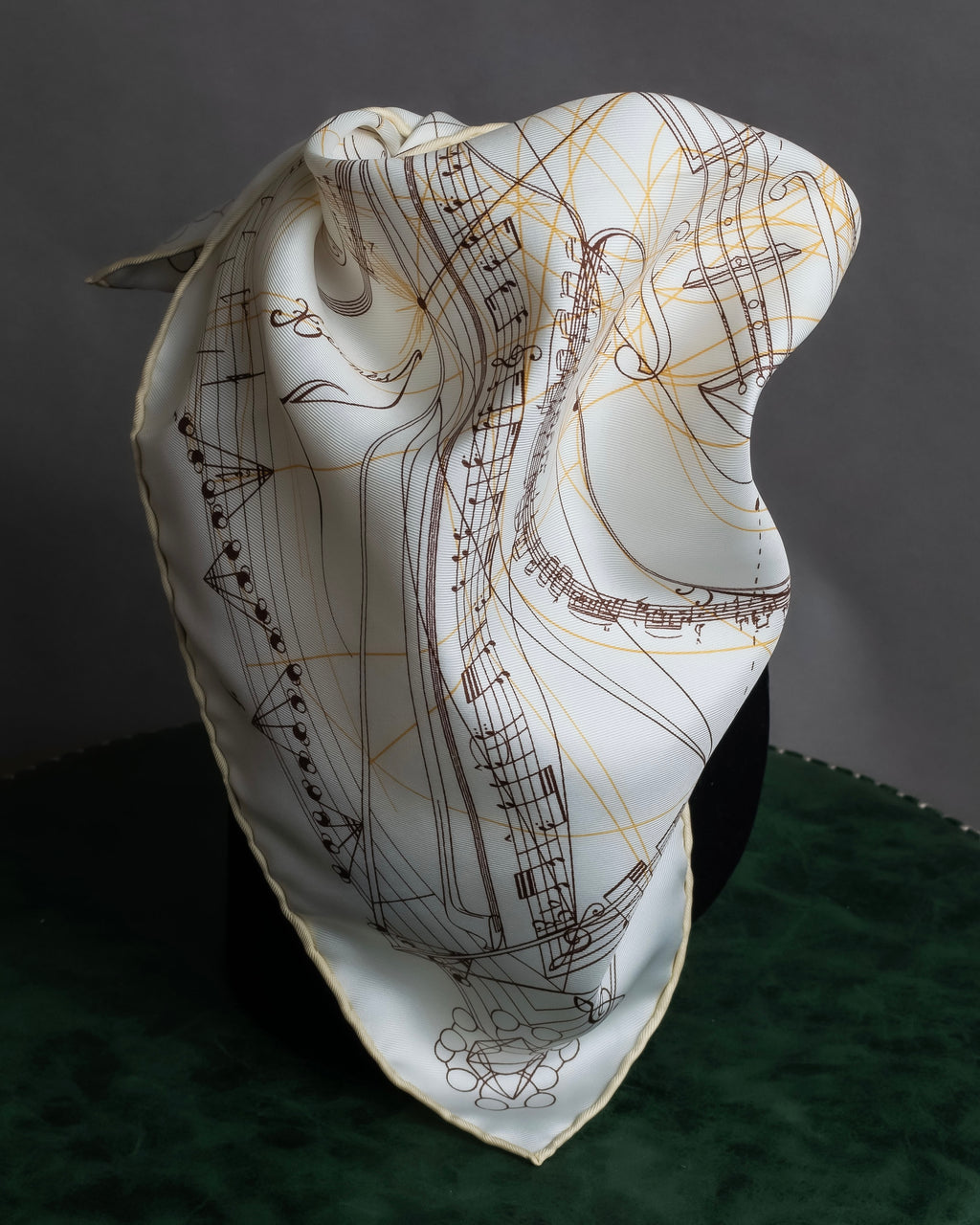 "HERMES" La Musique des Sphères petit carre scarf