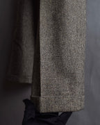 "BROOKS BROTHERS" Melange tweed three-piece suit