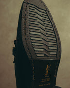 "Yves Saint Laurent" 90's-00's Tassel bit leather loafers