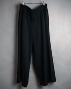 –SPECIAL– “CHANEL” 97AW Wide tuck trousers