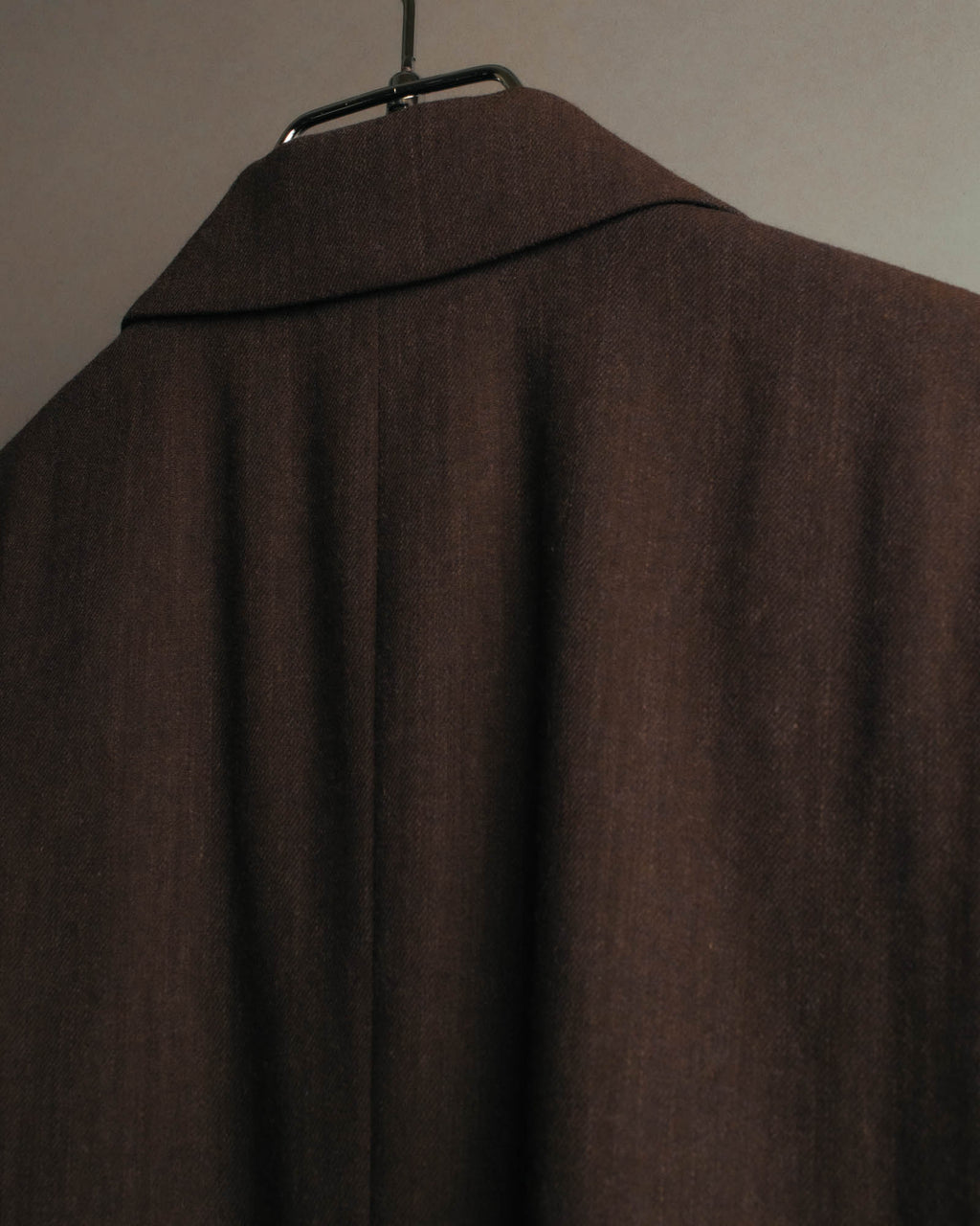 "Salvatore Ferragamo" 90's Shoe-motif gold button wool tailored jacket