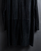 -SPECIAL- "GUCCI" 1998's-01's Tom Ford period beautiful faded suede long coat
