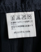 "ISSEY MIYAKE" Ribbon belt design pleats skirt