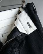 "COMME des GARCONS HOMME PLUS" 19SS Cut-off design slacks