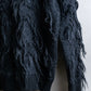 "JUNYA WATANABE COMME des GARCONS" Fringe design brushed V-neck knit pullover